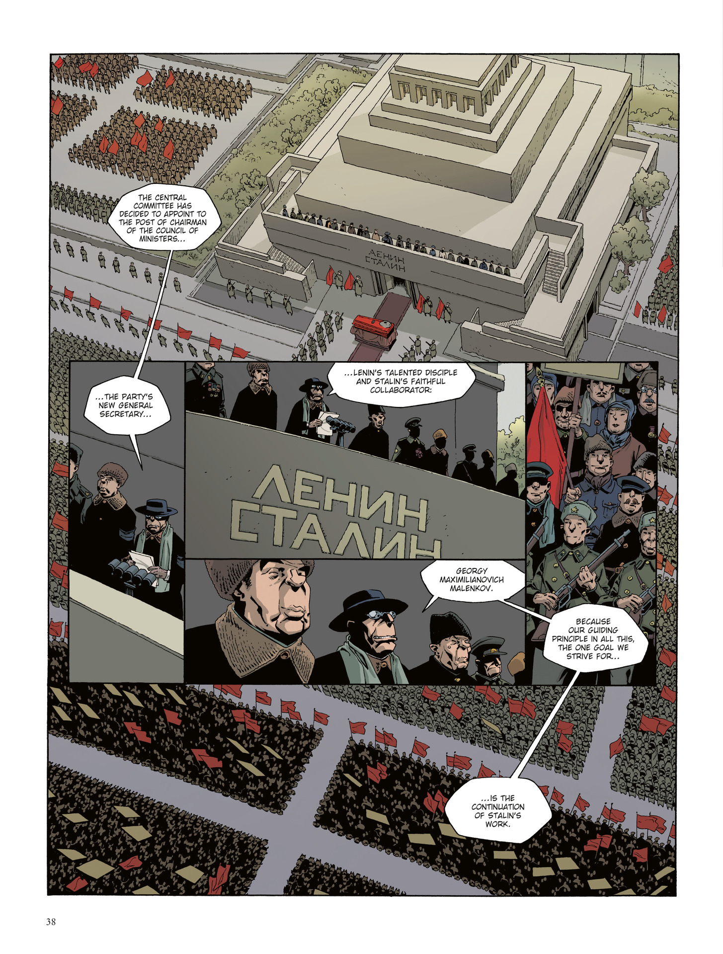 Read online The Death Of Stalin comic -  Issue #2 - 38