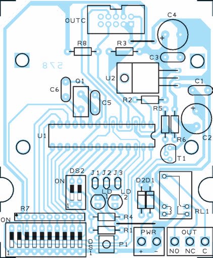 Schema programmateur carte a puce