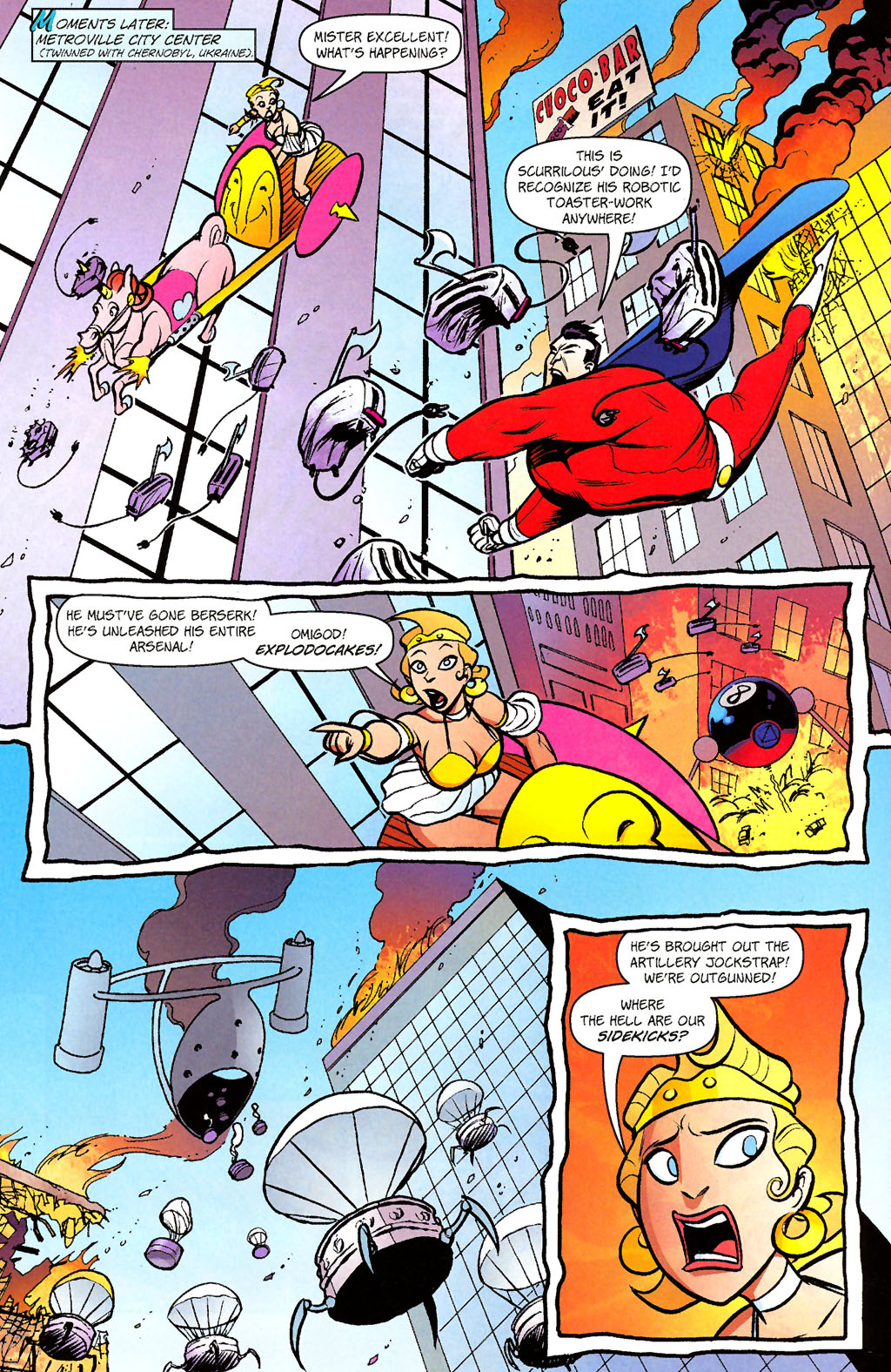 Read online Paul Jenkins' Sidekick comic -  Issue #4 - 12