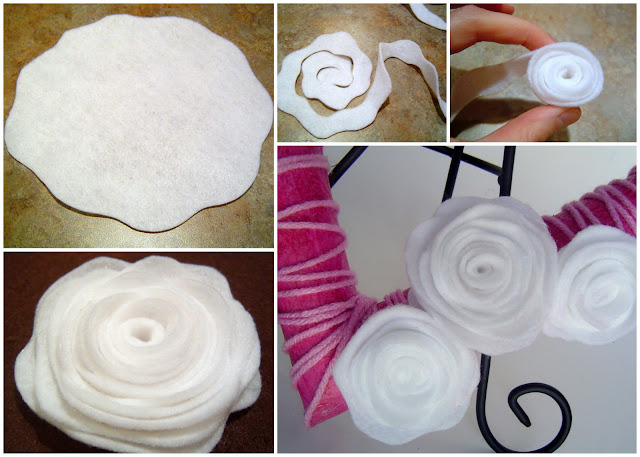 felt flower instructions with picture