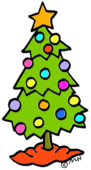 xmas tree cartoon clip art - photo #37