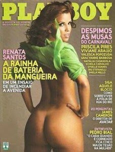 Revista Playboy Renata Santos Fevereiro 2010