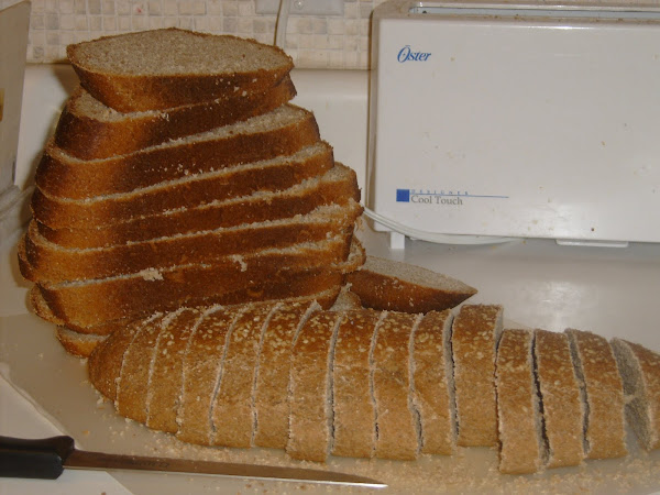 My Freshly Made Whole Grain Loaves