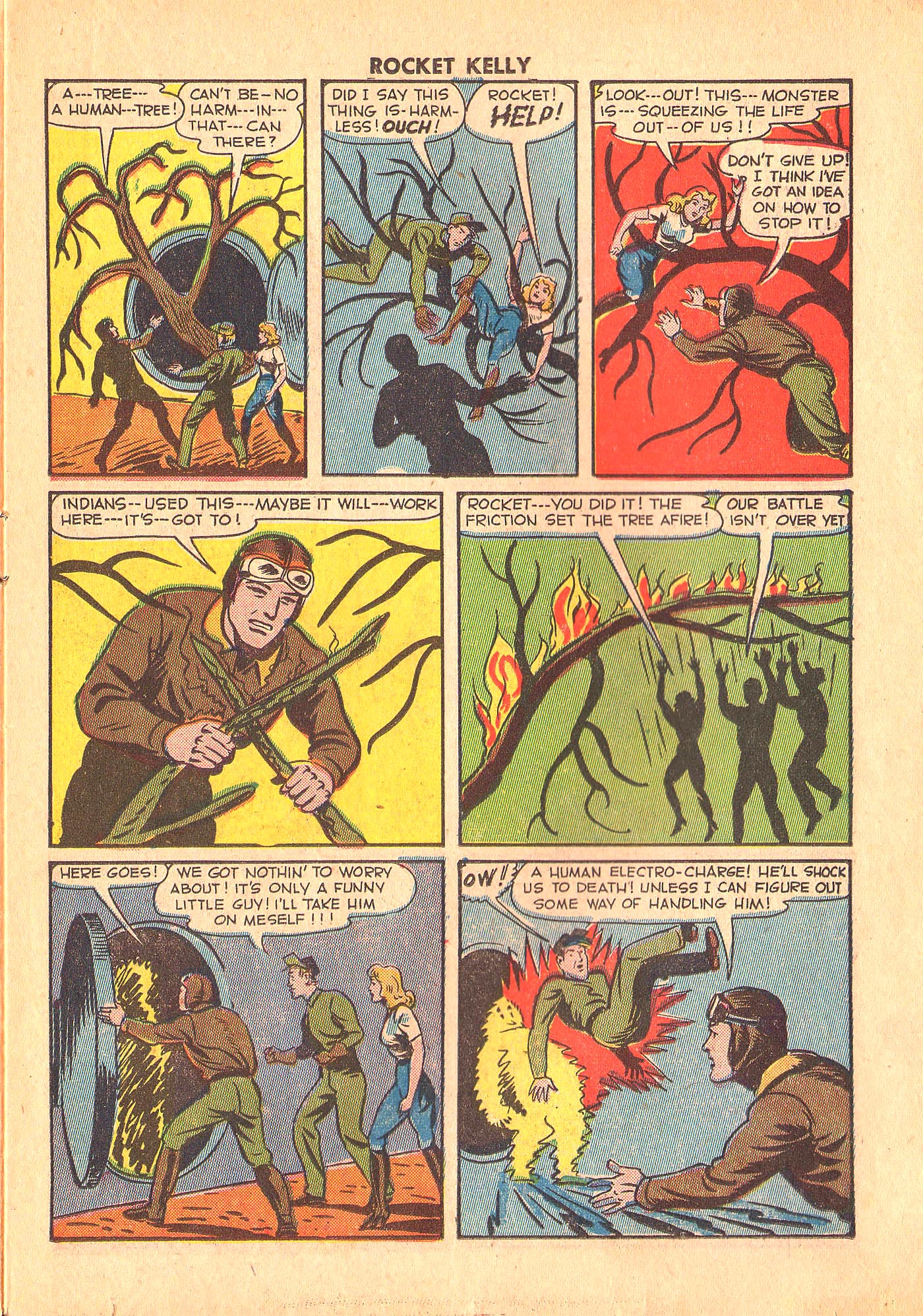 Read online Rocket Kelly (1945) comic -  Issue #1 - 11