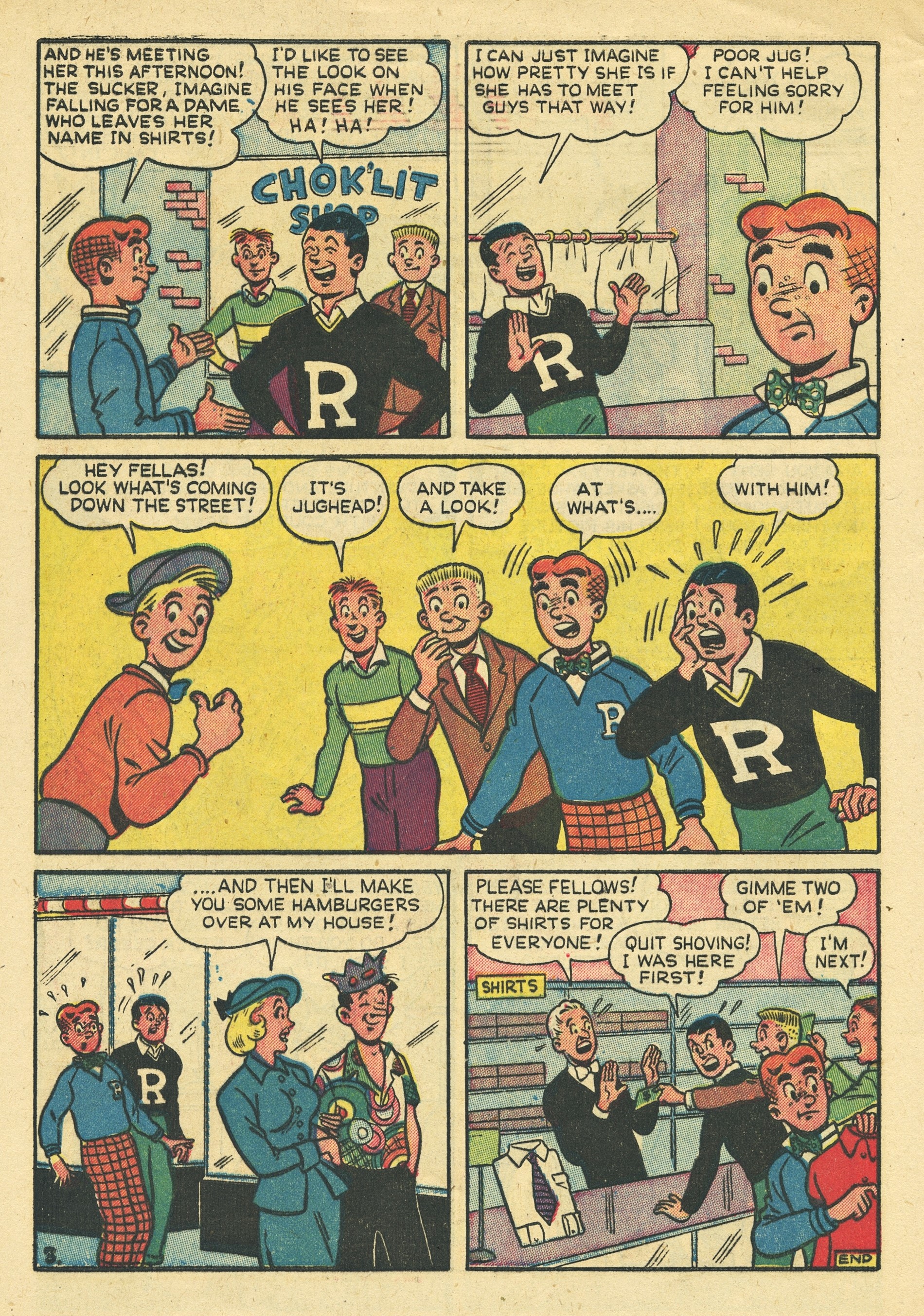 Read online Archie's Pal Jughead comic -  Issue #7 - 32