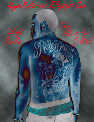Zones Tattoo Art: lloyd banks tattoos