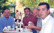 Con Pepe Roman,Juan M. Pozo y Jesus Melero