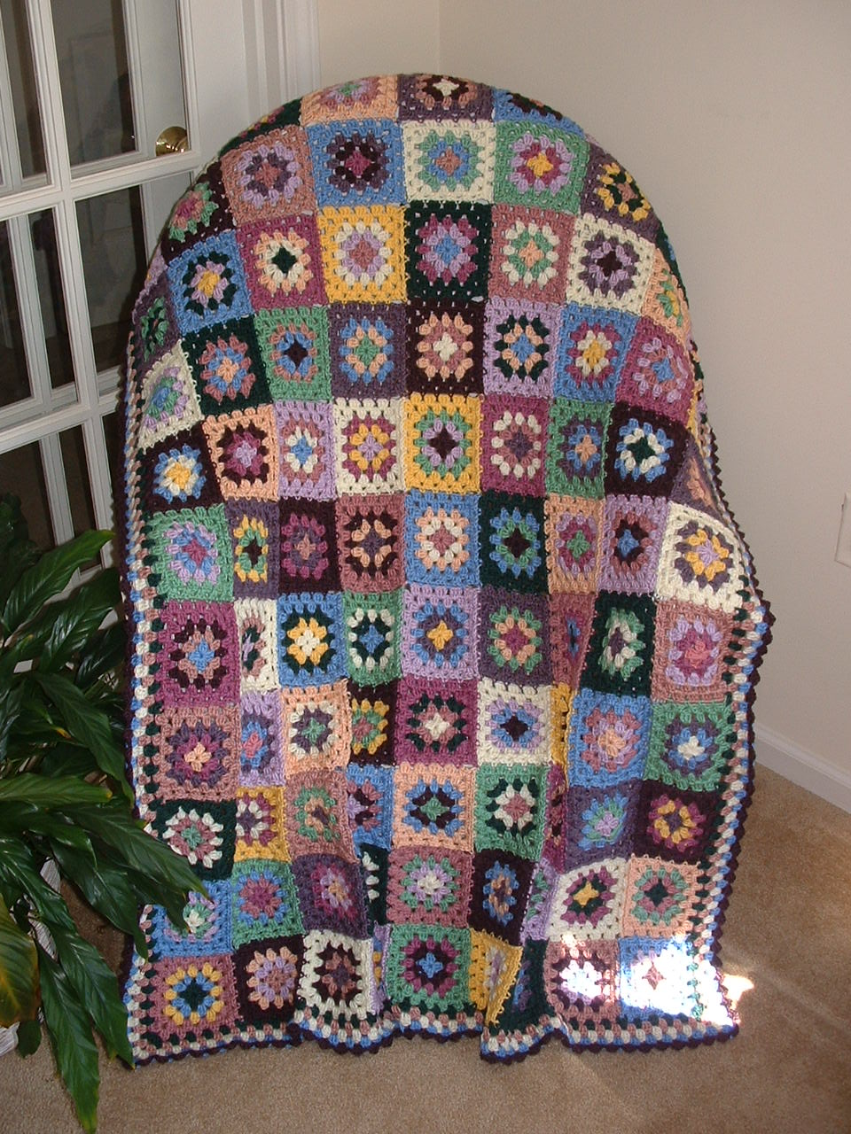 Six Inch Afghan Square Crochet Pattern - Free crochet patterns