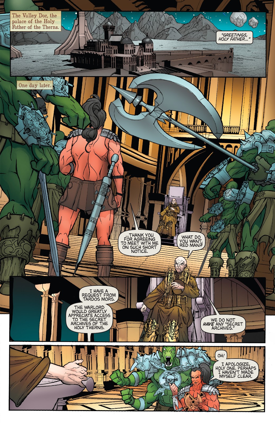 Warlord of Mars issue 33 - Page 9