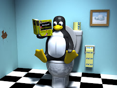Este pinguino ta leyendo nuestro libro