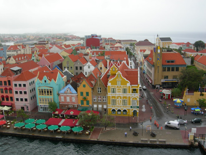 Colourful Curacao, Dutch Antilles.