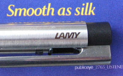 branding on lamy logo