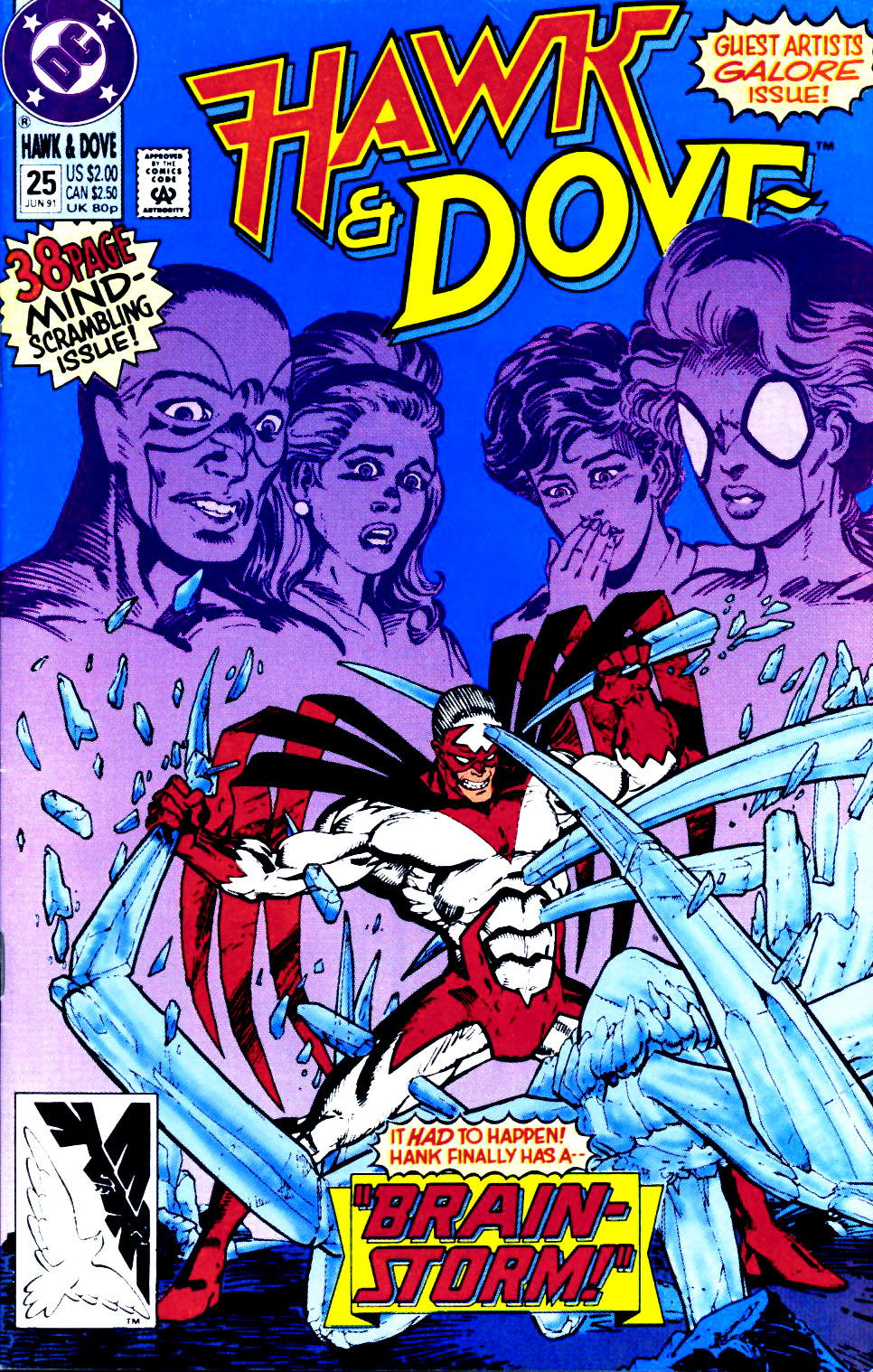 Hawk and Dove (1989) issue 25 - Page 1