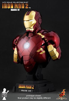 Hot Toys - Iron Man 2 Mark IV 1/4 Bust