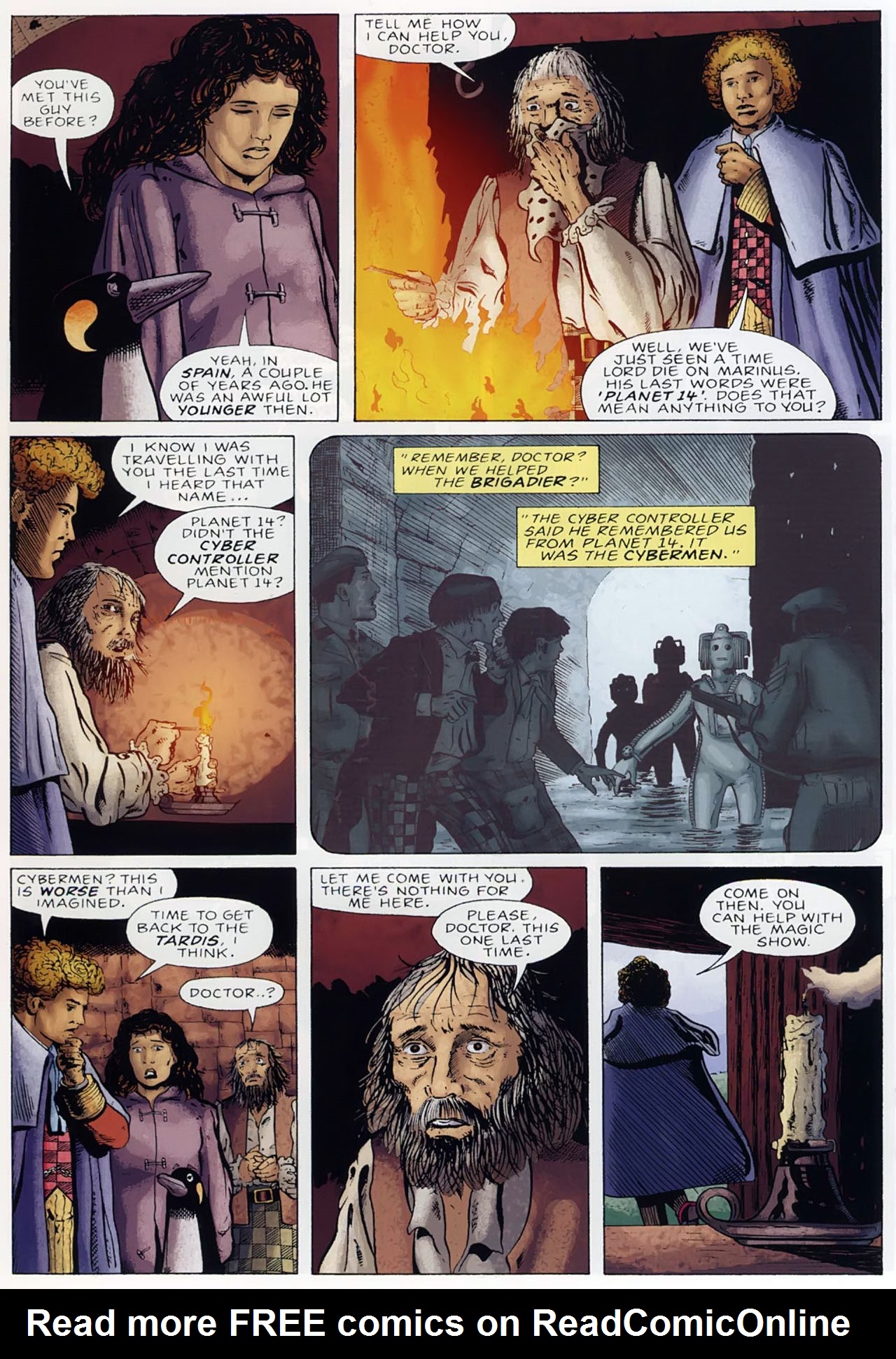 Read online Grant Morrison's Doctor Who comic -  Issue #2 - 12