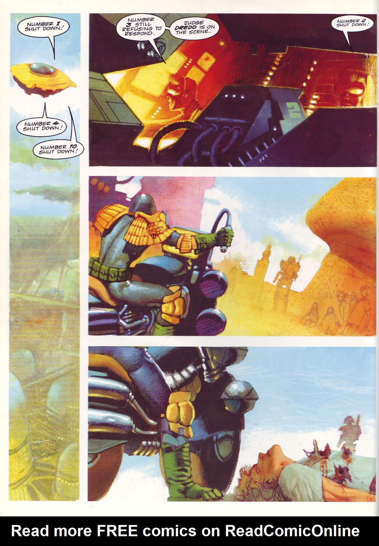 Read online Judge Dredd: Mechanismo comic -  Issue # TPB - 51