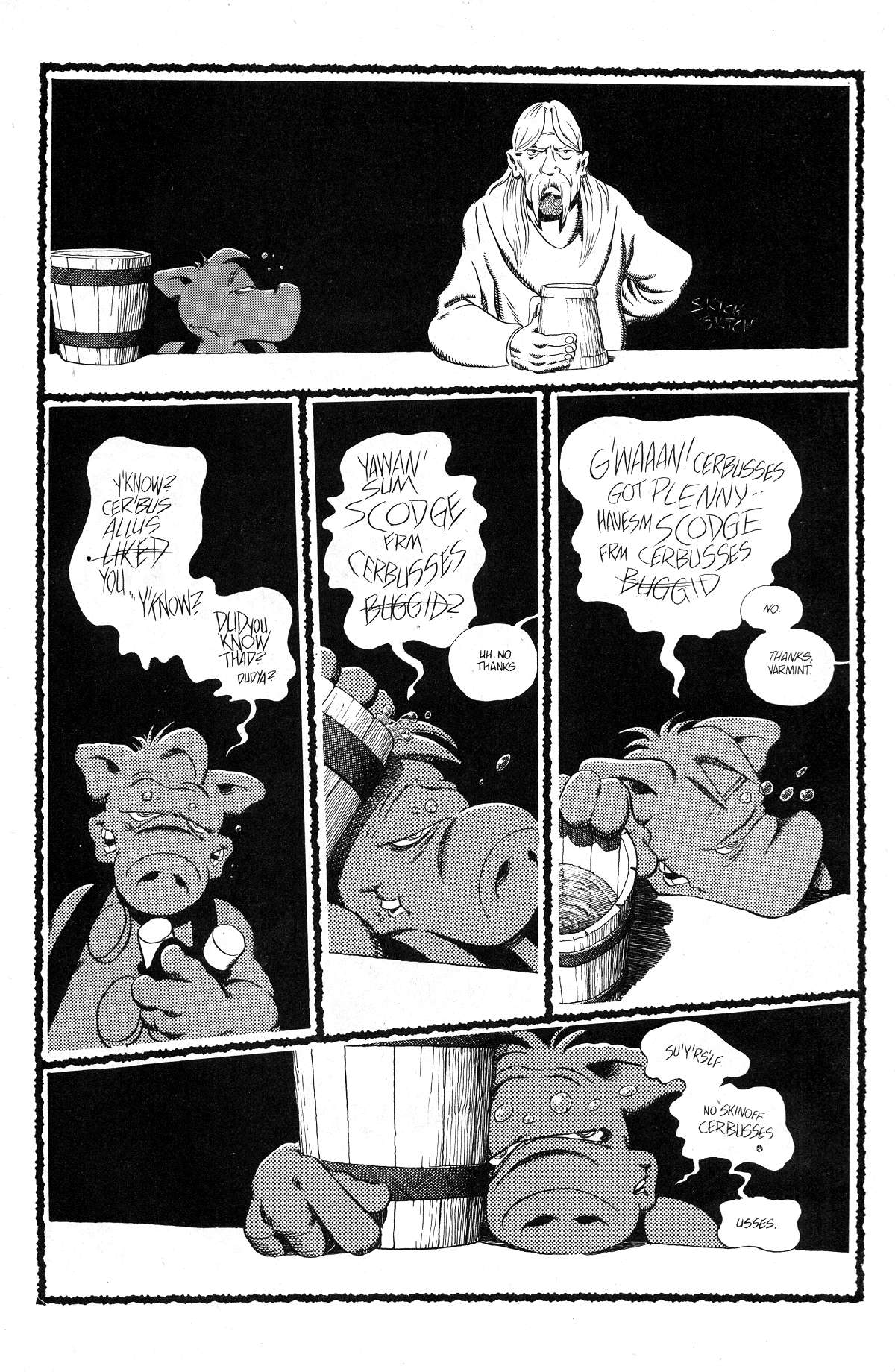 Read online Cerebus comic -  Issue #170 - 13