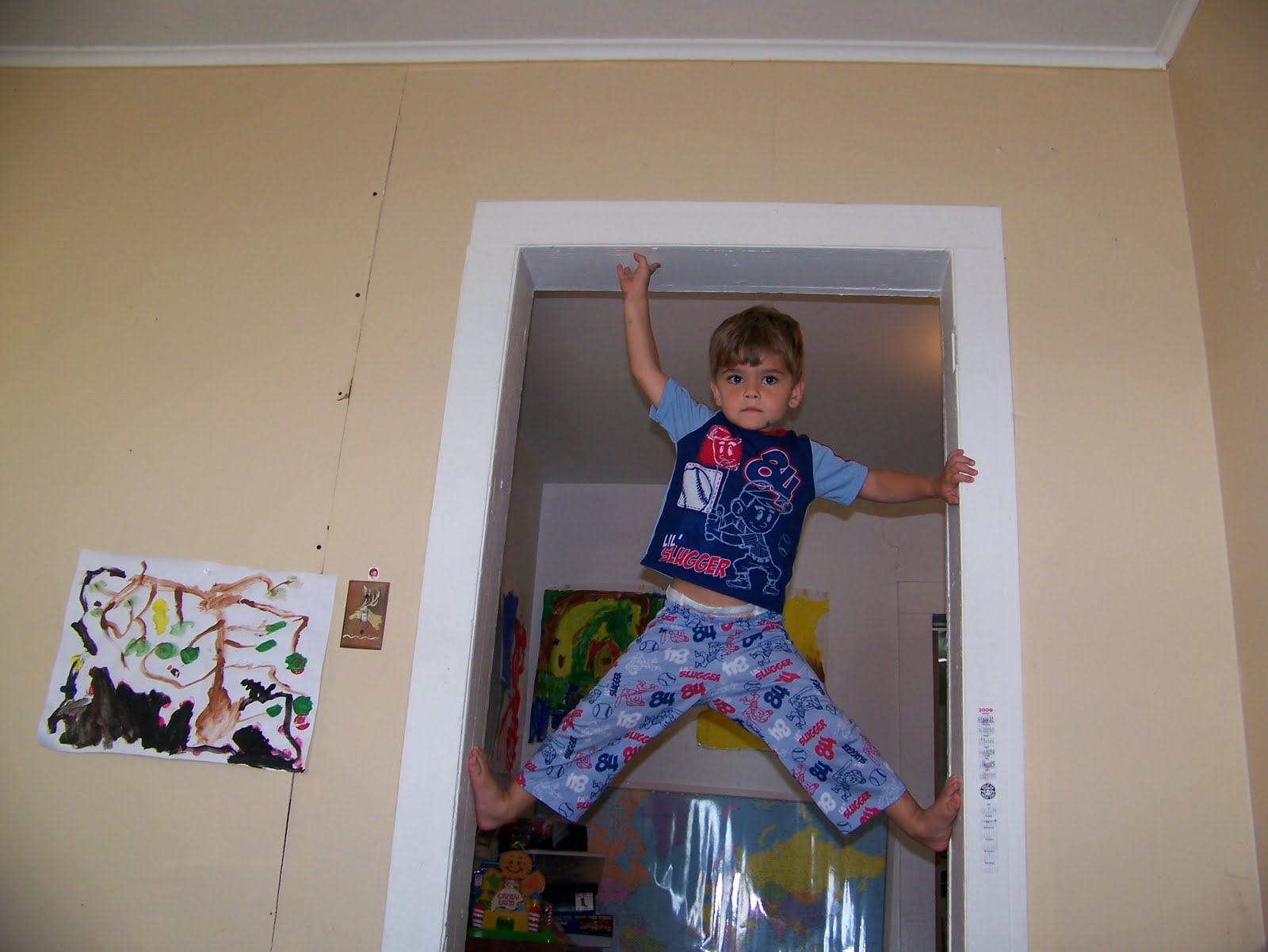 This Side UP Gives a new meaning to "climbing up the walls"