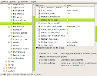 Imagen de habilitar iconos del menu en Ubuntu 10.04
