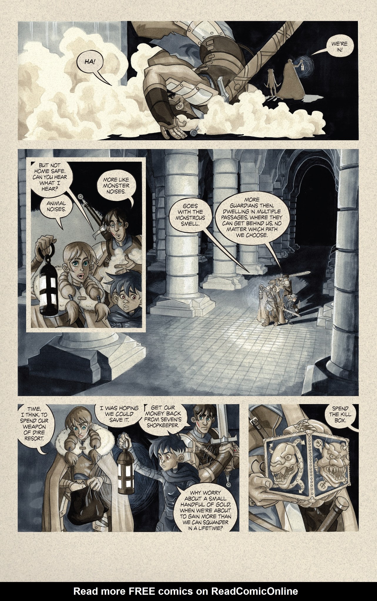 Read online Lark's Killer comic -  Issue #1 - 6