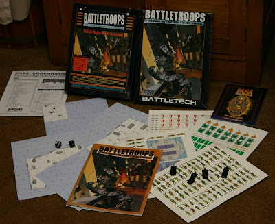 FASA game battletroops components