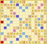 Scrabble game math nim