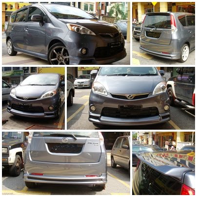 Star Level Auto Accessories: Perodua Alza SE bodykits 