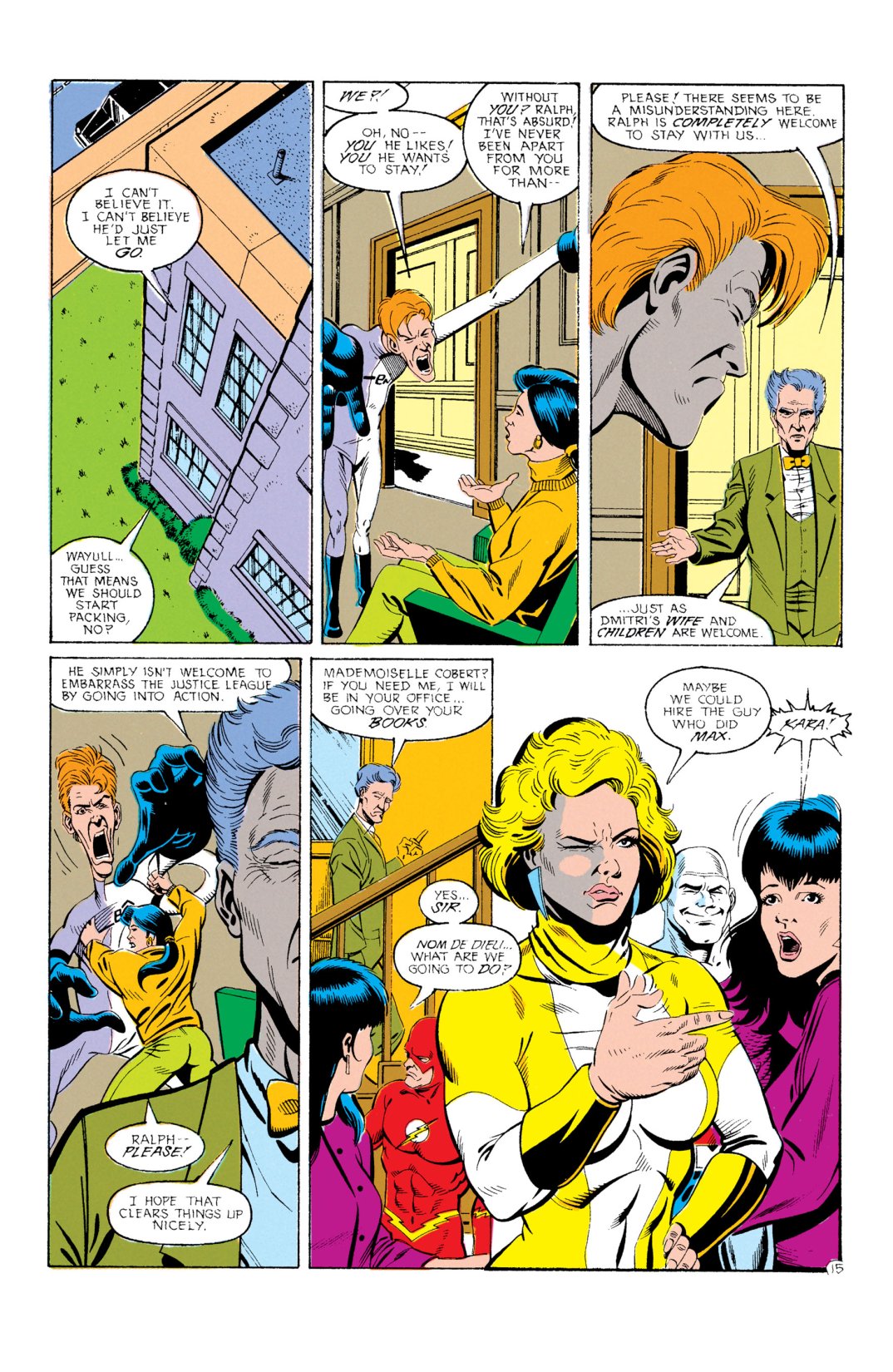 Read online Justice League Europe comic -  Issue #29 - 16