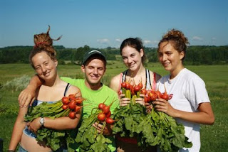 middlebury college organic garden volunteers
