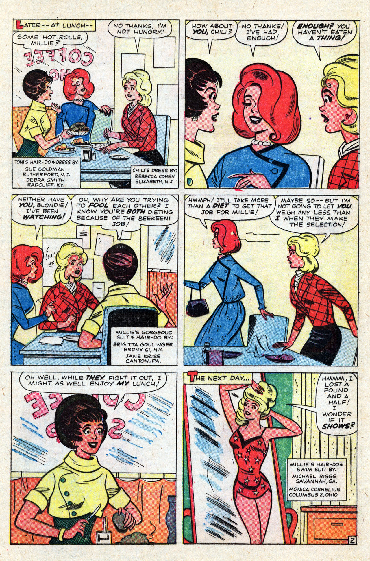 Read online Millie the Model comic -  Issue #110 - 21