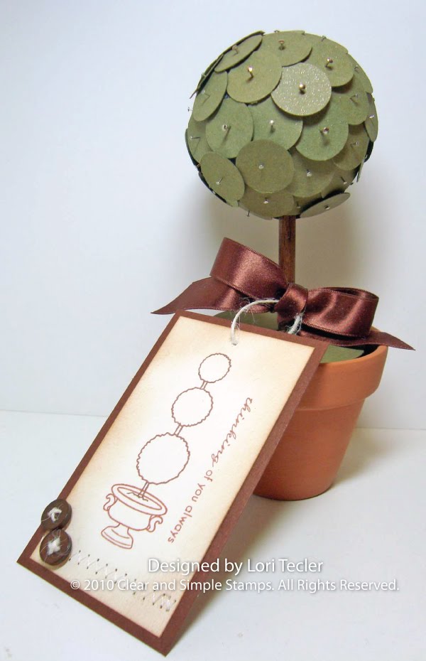 Inking Aloud Make Your Own Topiary