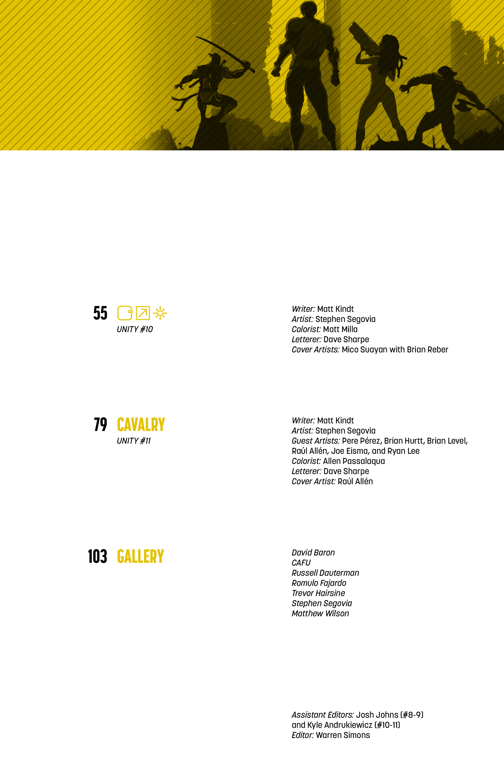 Read online Unity (2013) comic -  Issue # _TPB 3 - 5