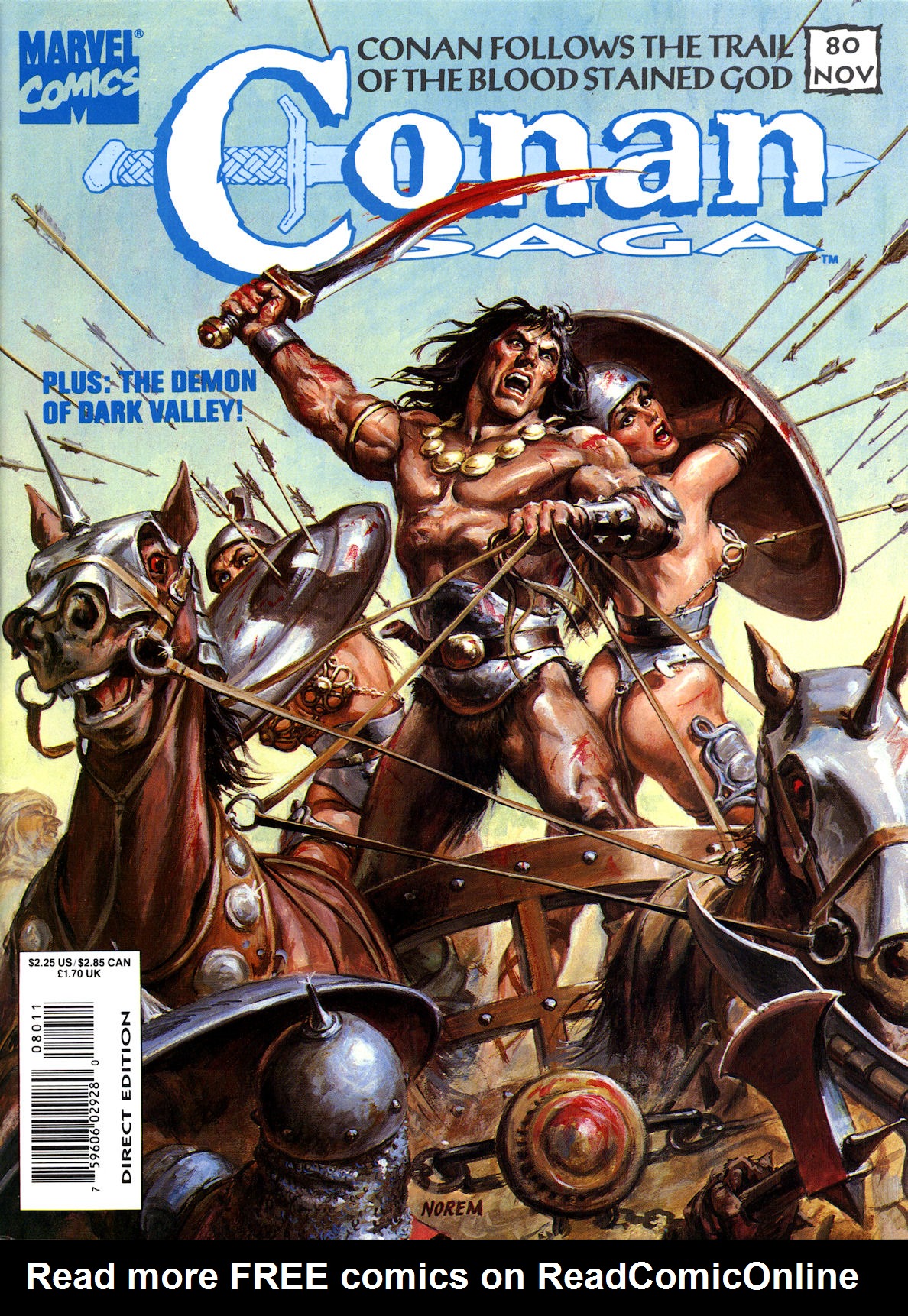 Read online Conan Saga comic -  Issue #80 - 1