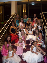 Here are the titleholders and their Prince and Princesses at Miss Florida