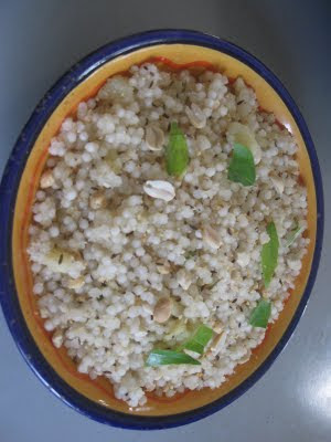 Tapioca,peanuts and spices