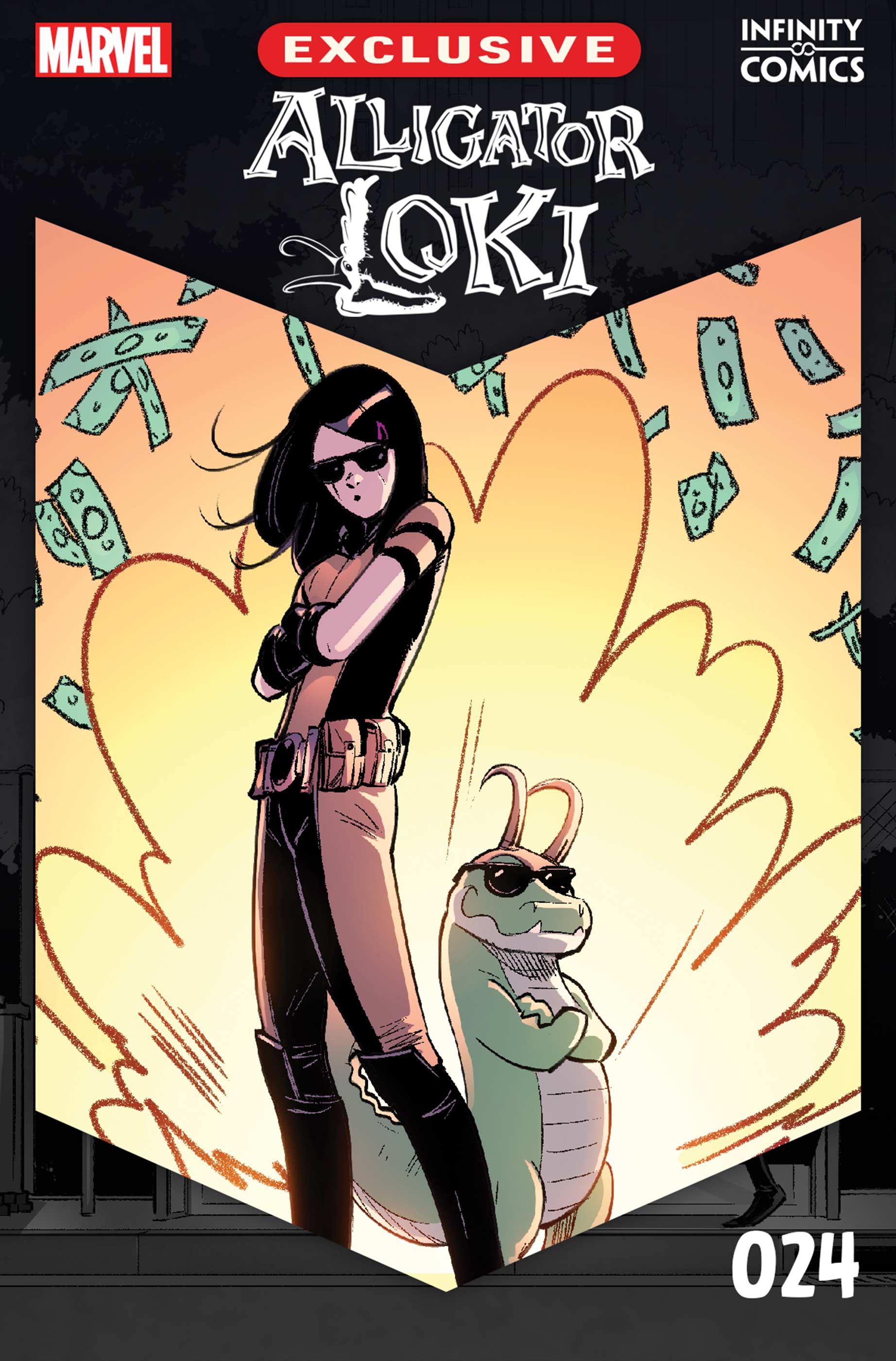 Read online Alligator Loki: Infinity Comic comic -  Issue #24 - 1
