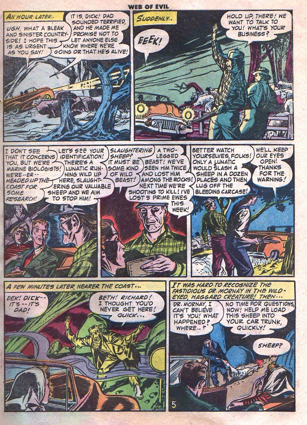Read online Web of Evil comic -  Issue #4 - 7