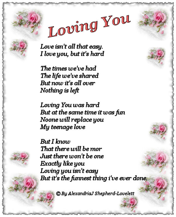 i love you poems and quotes