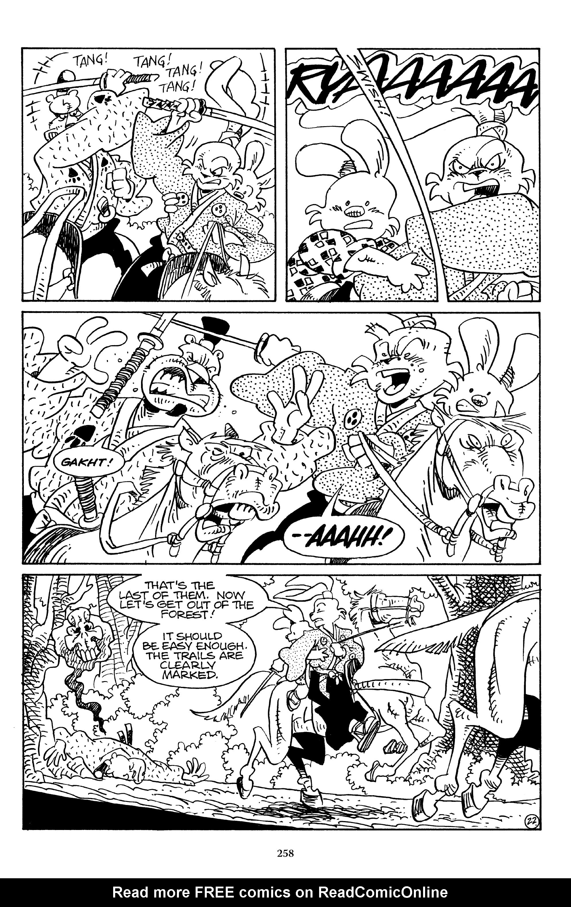 Read online The Usagi Yojimbo Saga comic -  Issue # TPB 4 - 255