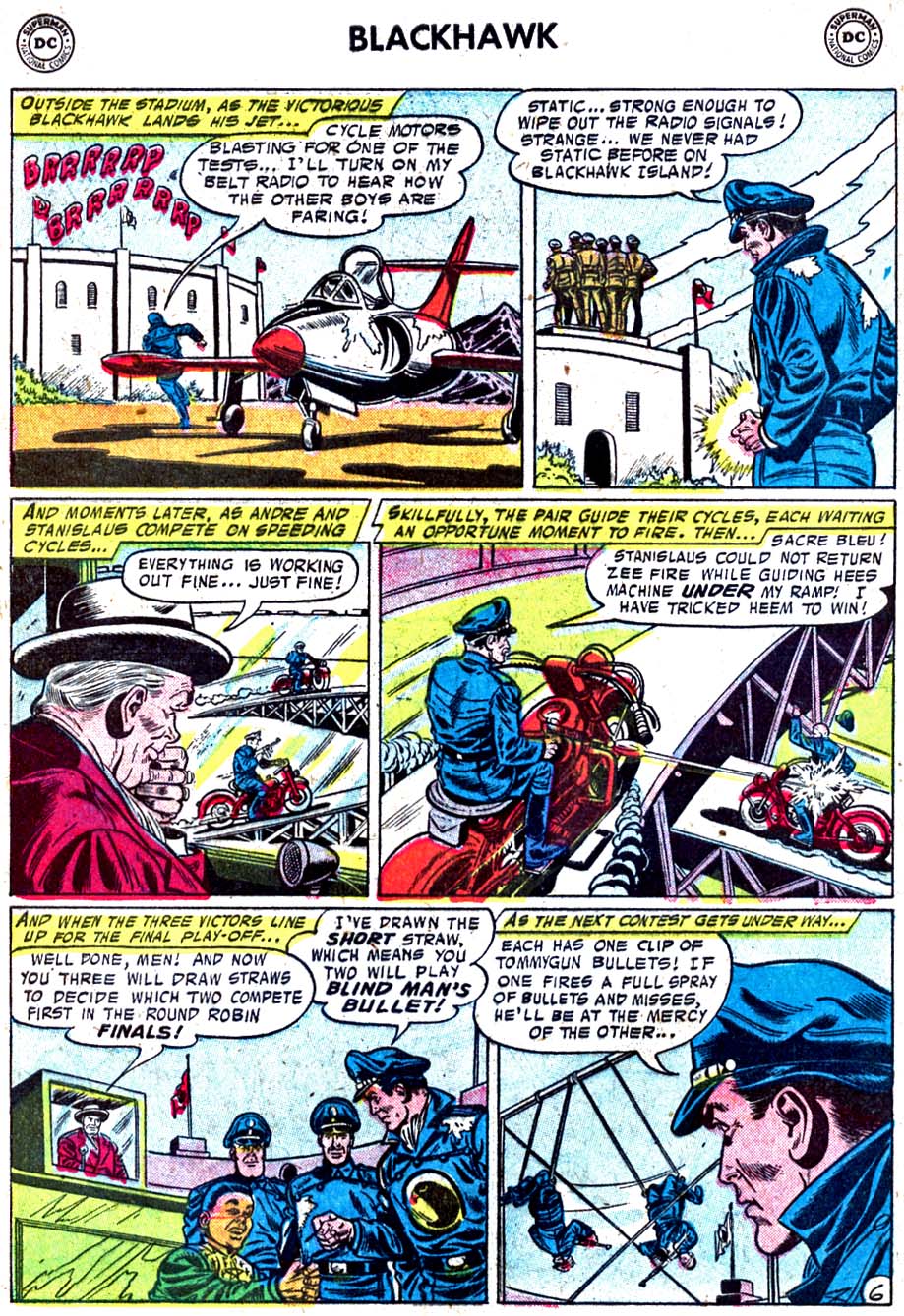 Read online Blackhawk (1957) comic -  Issue #114 - 8