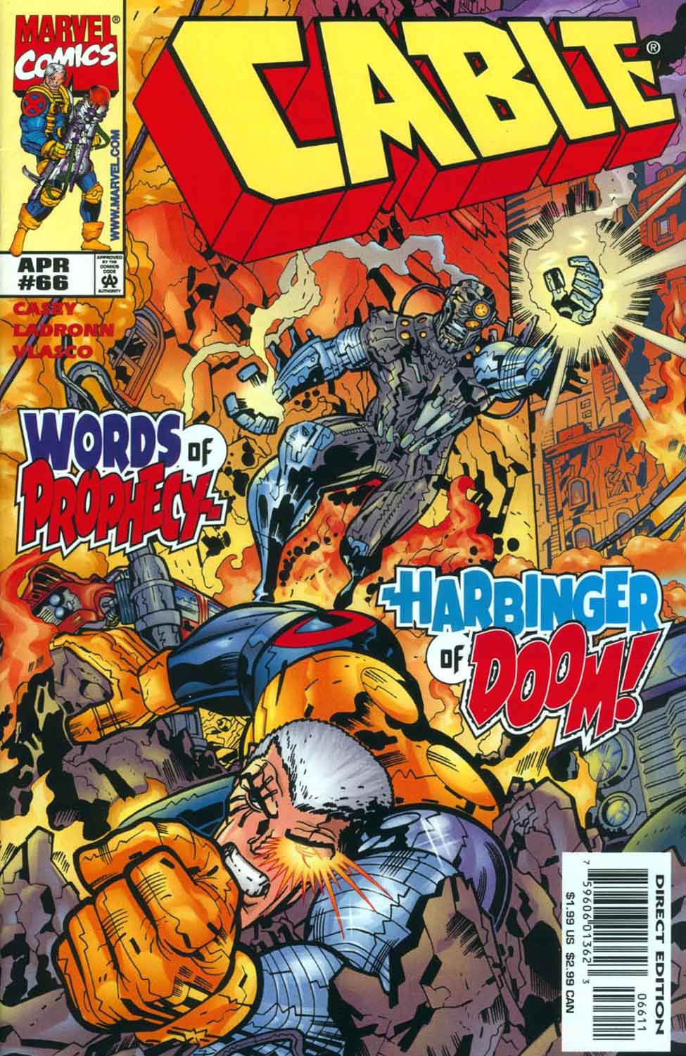 Read online Cable (1993) comic -  Issue #66 - 1