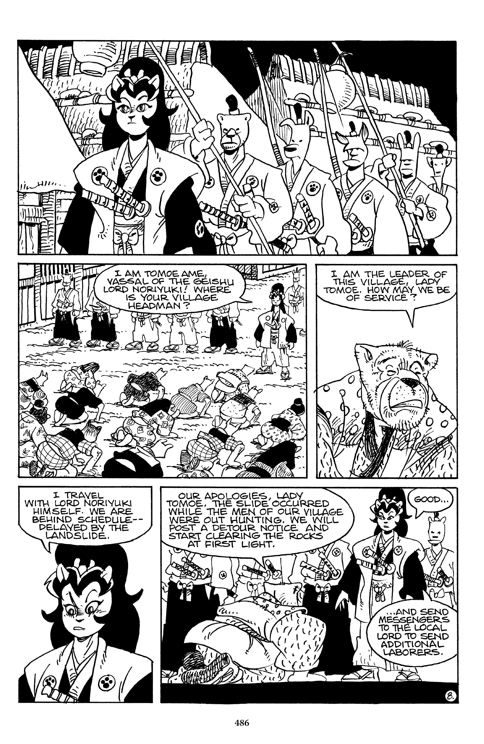 Read online The Usagi Yojimbo Saga comic -  Issue # TPB 4 - 482