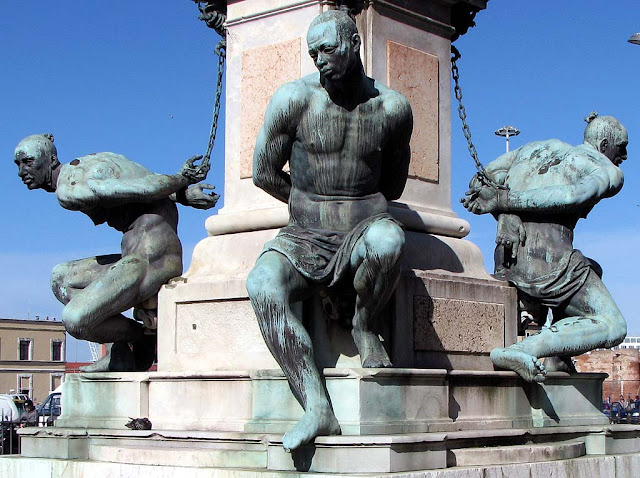 Monumento a Ferdinando I, Quattro Mori, Livorno