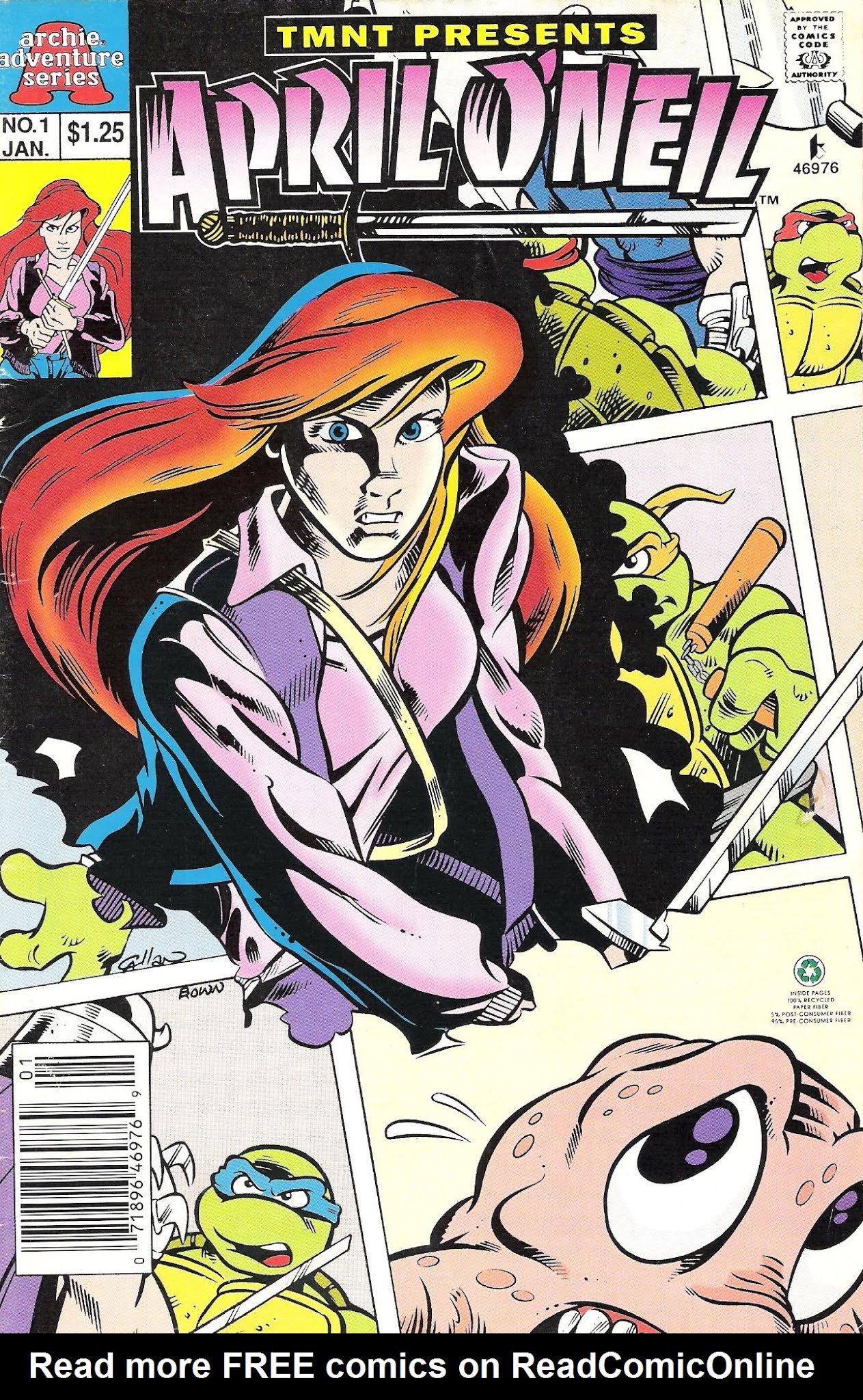 Read online Teenage Mutant Ninja Turtles Presents: April O'Neil comic -  Issue #1 - 1