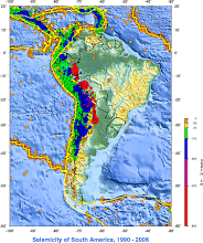 Seismicity Map