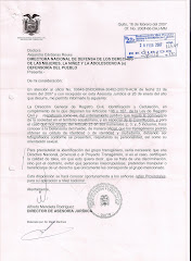 Resolución Registro Civil del Ecuador