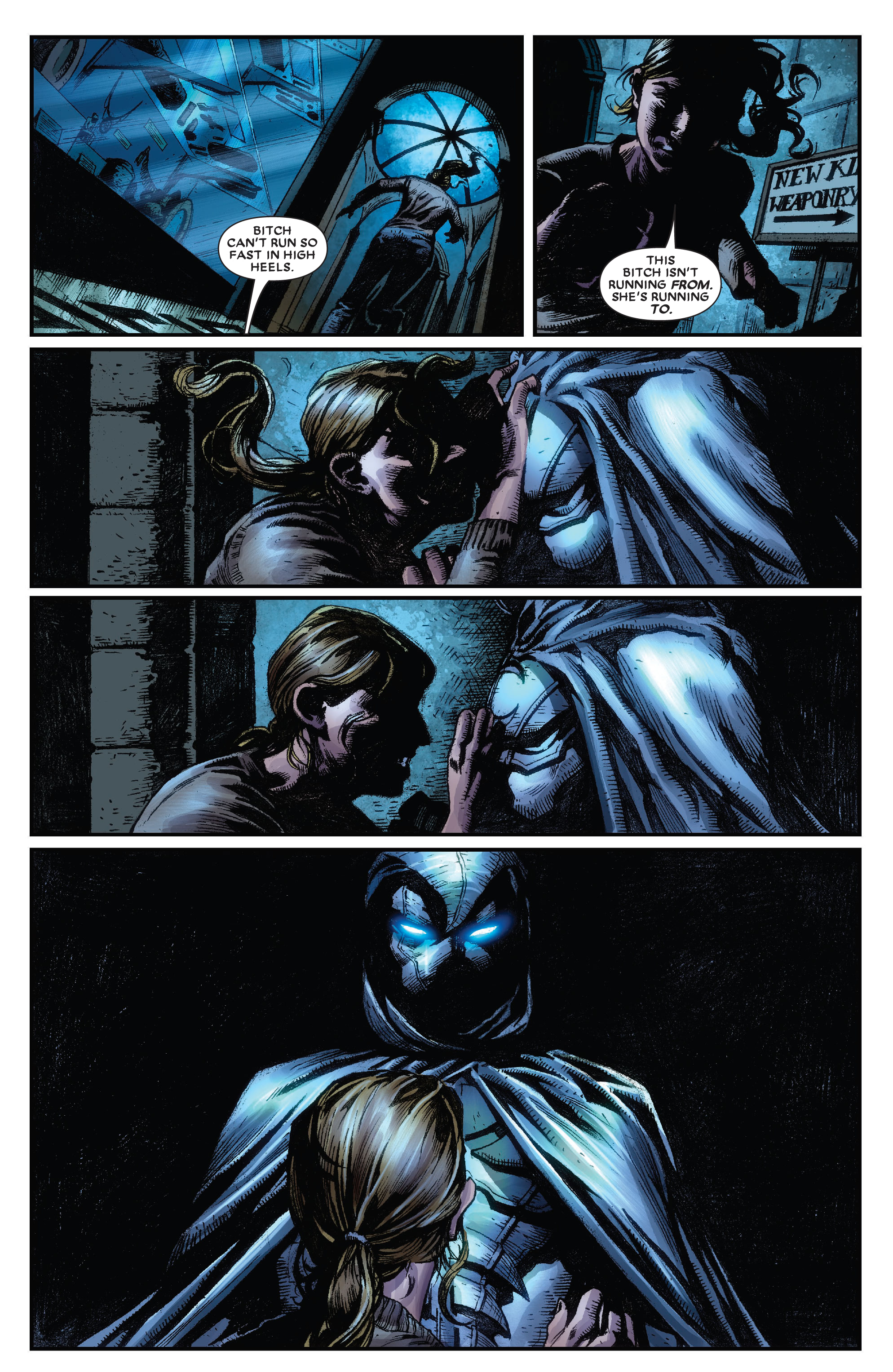 Read online Moon Knight by Huston, Benson & Hurwitz Omnibus comic -  Issue # TPB (Part 9) - 52