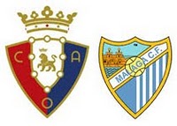 Alineaciones del Osasuna-Málaga 10/11