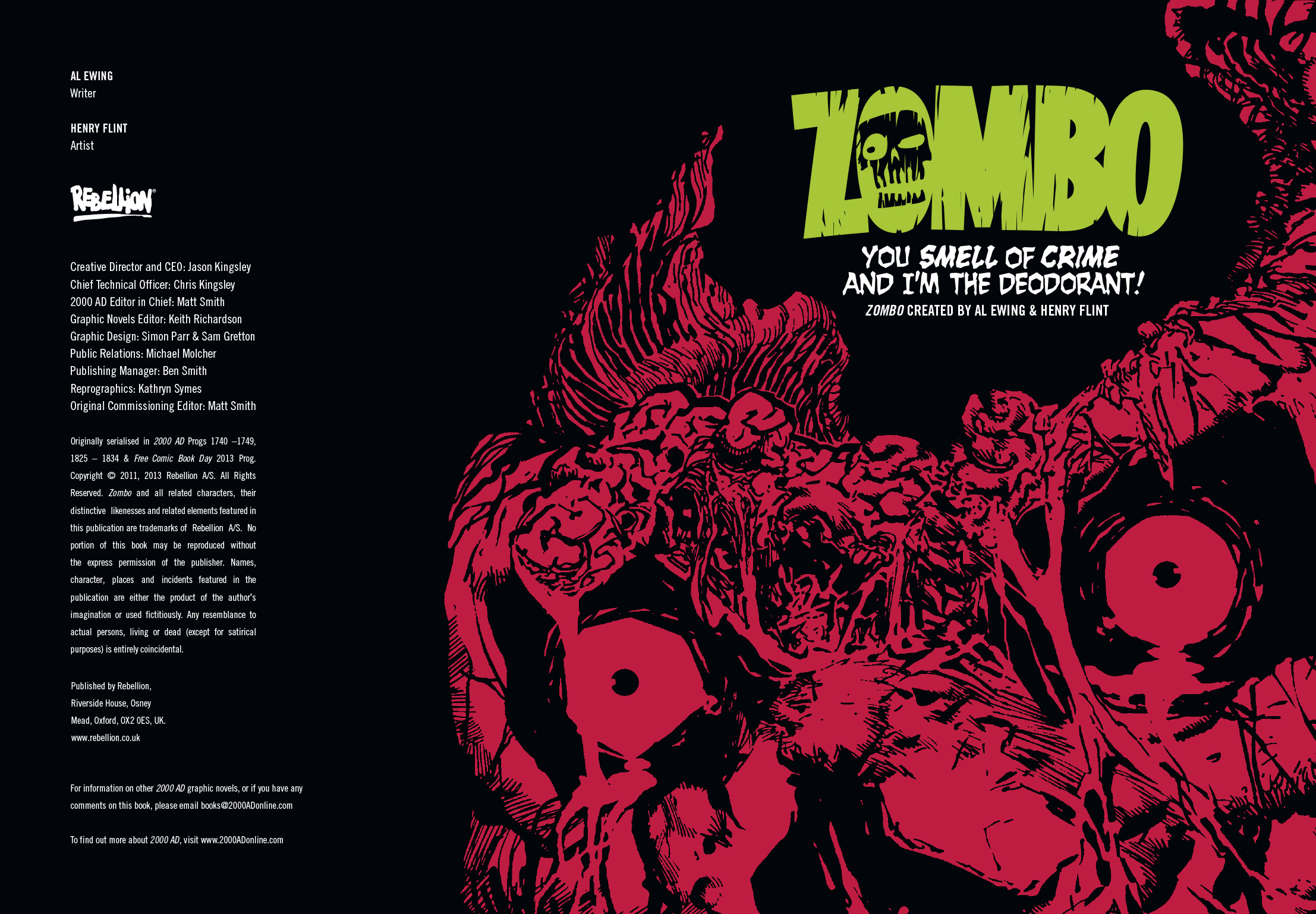 Read online Zombo comic -  Issue # TPB 2 - 2