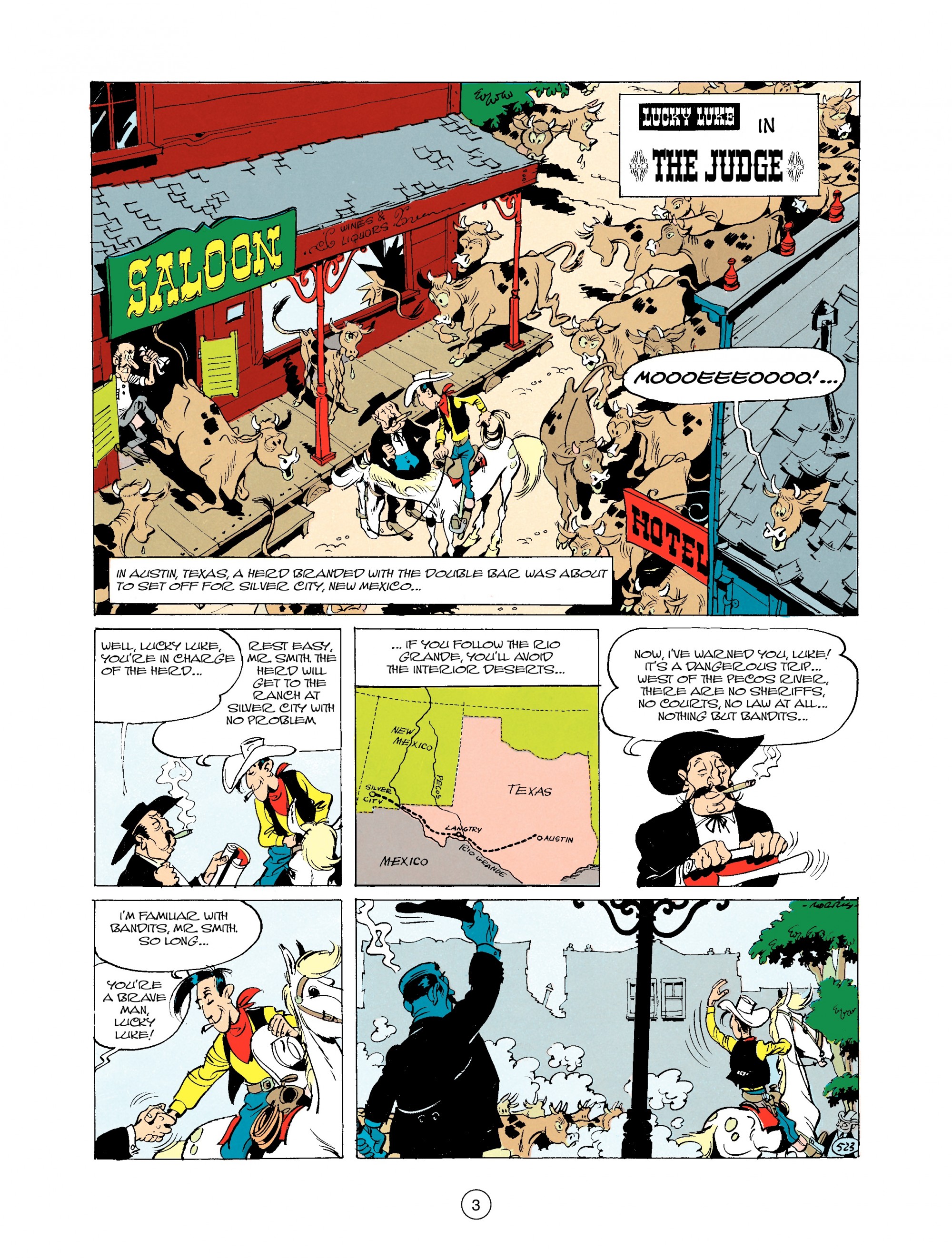 Read online A Lucky Luke Adventure comic -  Issue #24 - 3